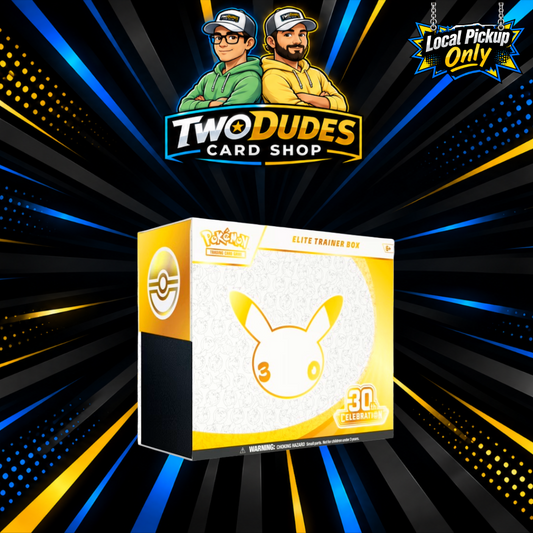 Pokemon TCG - 30th Anniversary Elite Trainer Box (Please Read Description Before Purchasing)